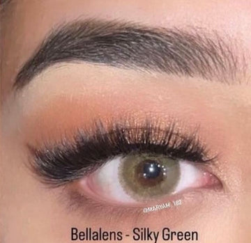 Bellalens silky green